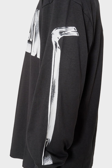 Лонгслів CROWBAR чорний від BABYLON купити онлайн у магазині NEWBORN K