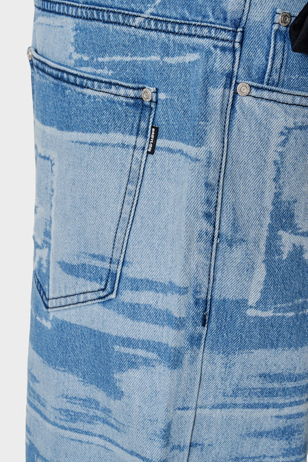 Джинси LASER PRINTED PANT блакитні від BABYLON купити онлайн у магазині NEWBORN K