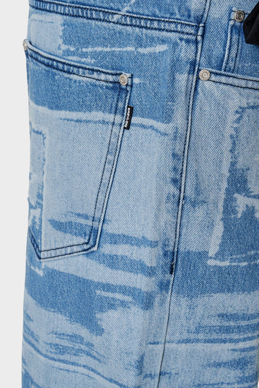 Джинси LASER PRINTED PANT блакитні від BABYLON купити онлайн у магазині NEWBORN K