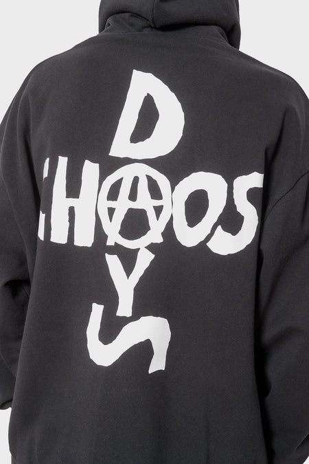 Зіп-худі CHAOS DAYS чорний від BABYLON купити онлайн у магазині NEWBORN K