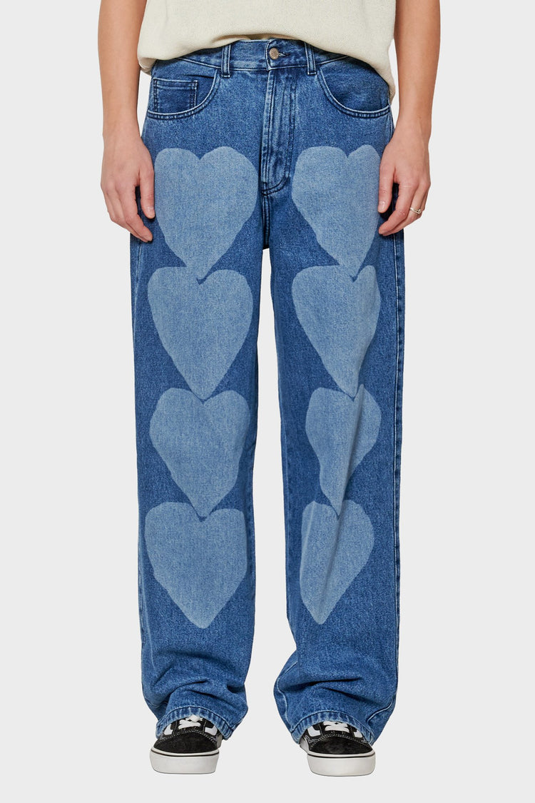 women#@Джинси HEART EUPHORIA сині