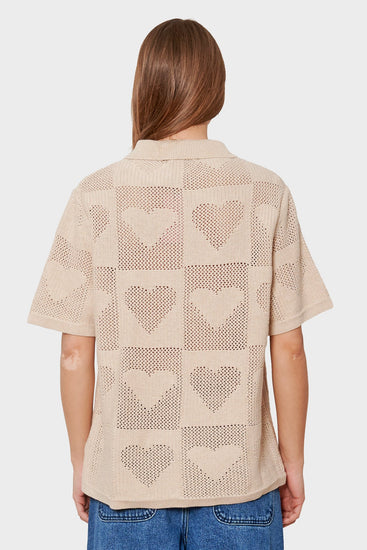 women#@Сорочка CUPID'S NET бежева