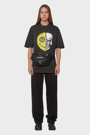 women#@Футболка HAPPY FACE чорна