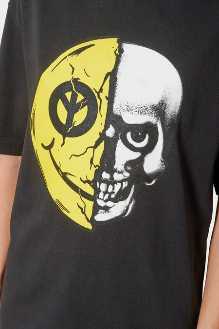 Футболка HAPPY FACE чорна від BABYLON купити онлайн у магазині NEWBORN K