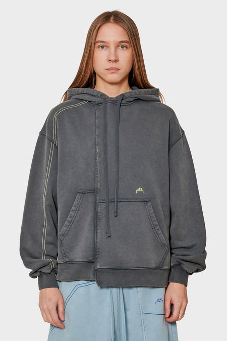 women#@Худі OBLIQUE сірий