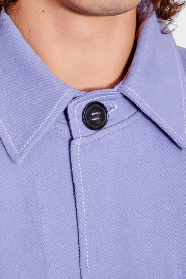 Плащ WORK MAC COAT фіолетовий, купити онлайн в магазині.