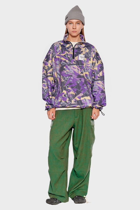 women#@Анорак DIGITAL CAMO фіолетовий сірий, купити онлайн в магазині.