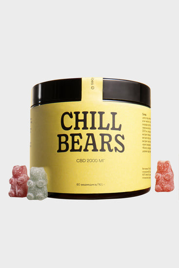 Желейные мишки CHILL BEARS CBD Фото 1