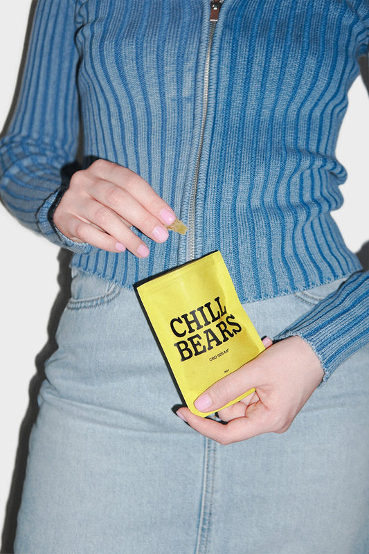 Желейні ведмедики CHILL BEARS CBD mini, купити онлайн в магазині.