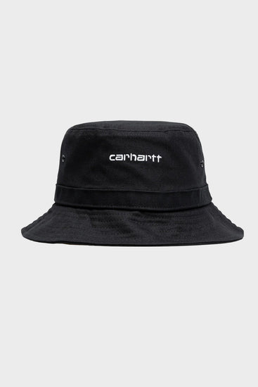 Панама SCRIPT BUCKET HAT чорна, купити онлайн в магазині.