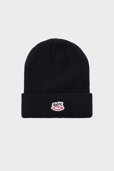 Шапка SEX EMBROIDERED LOGO чорна від SEX SKATEBOARDS купити онлайн у магазині NEWBORN K