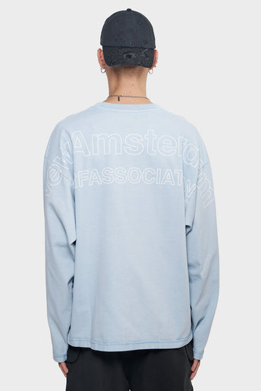 men#@Лонгслів LOGO LINE блакитний