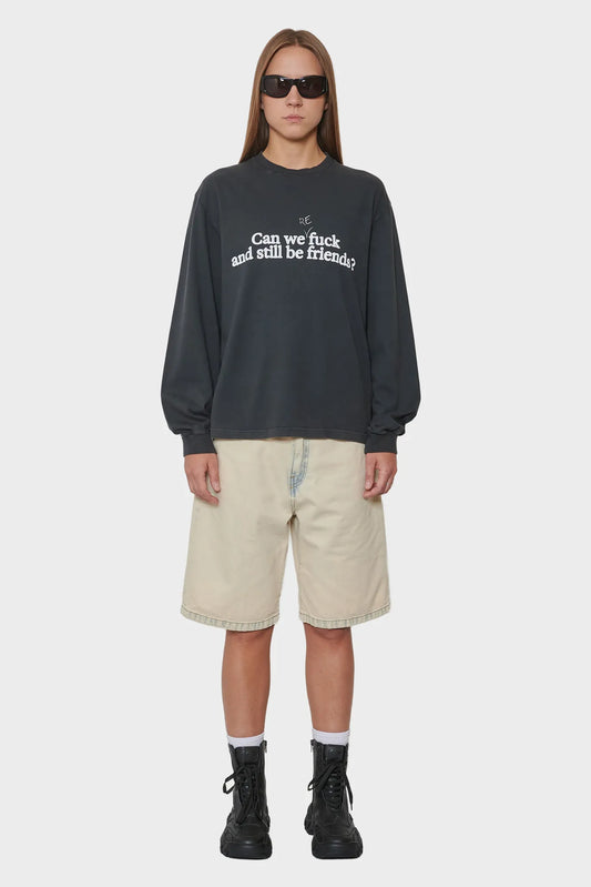 women#@Лонгслів A MODERN LOVE STORY чорний