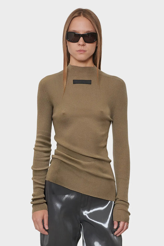 women#@Лонгслів ISOTROPY KNIT LS бежевий