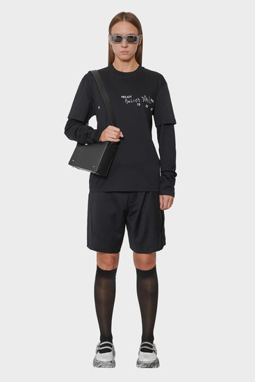 women#@Лонгслів FULGENS чорний