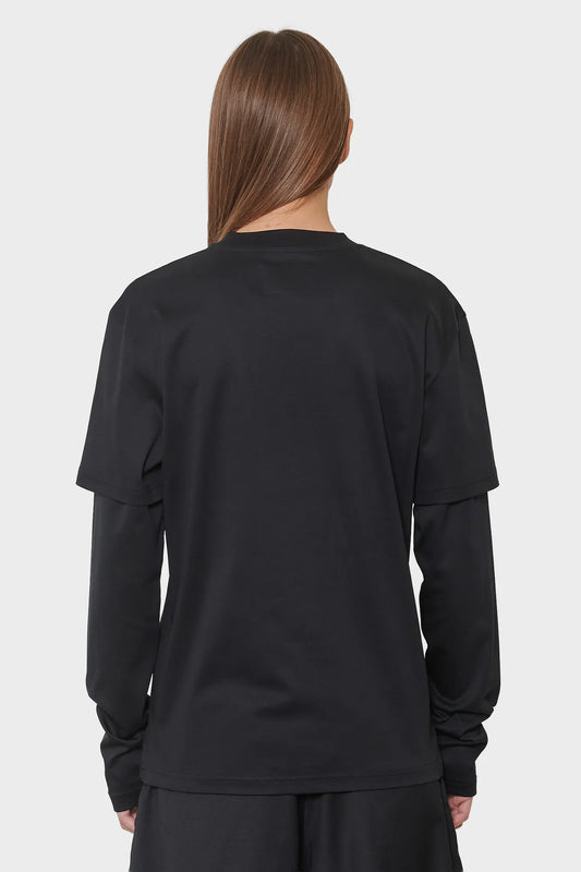 women#@Лонгслів FULGENS чорний