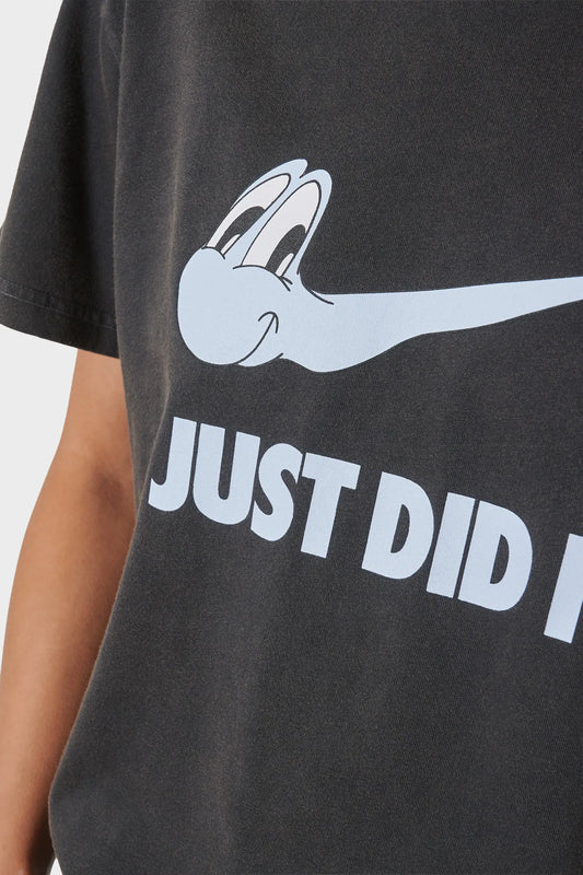 Футболка JUST DID IT чорна