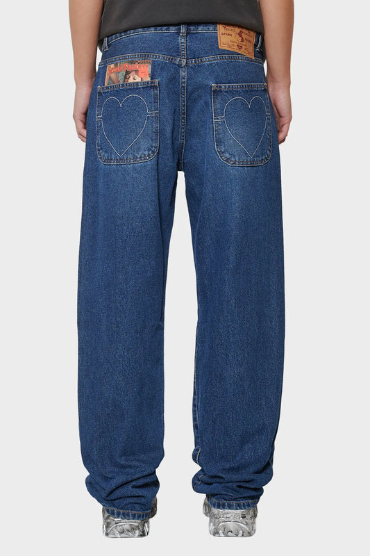 women#@Джинси BACK POCKET PLEASURES сині