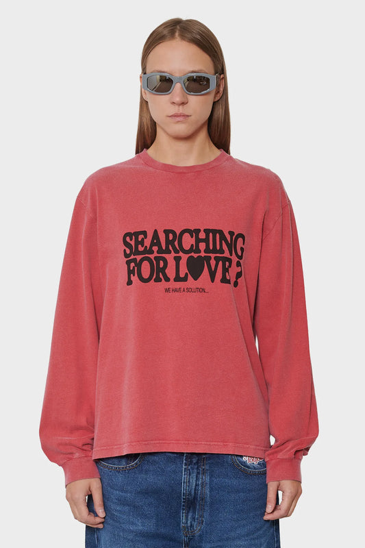 women#@Лонгслів CUPID'S CALLING червоний