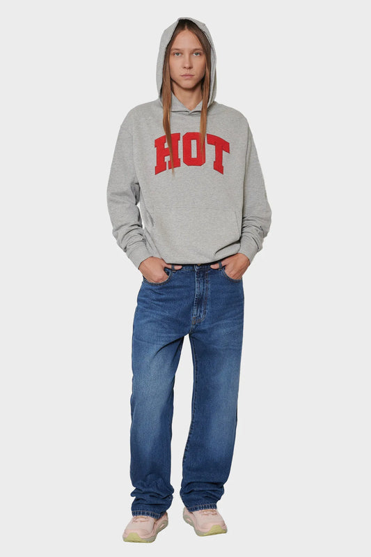 women#@Худі CARNE UNIVERSITY сірий