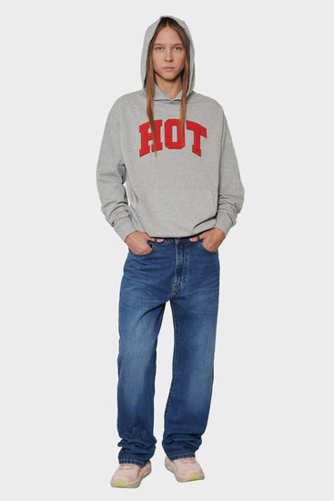 women#@Худі CARNE UNIVERSITY сірий