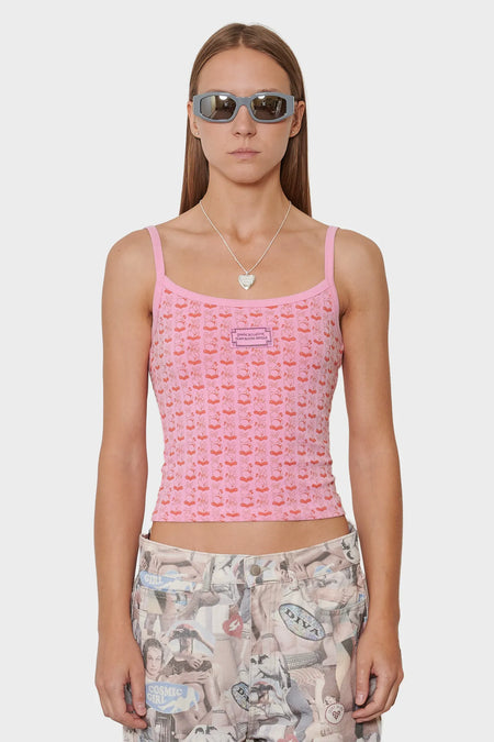 women#@Топ TRIPPY BUNNIES рожевий