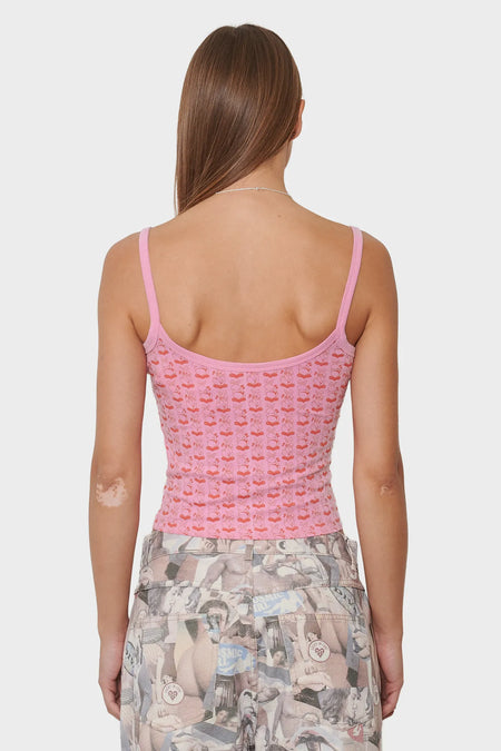 women#@Топ TRIPPY BUNNIES рожевий