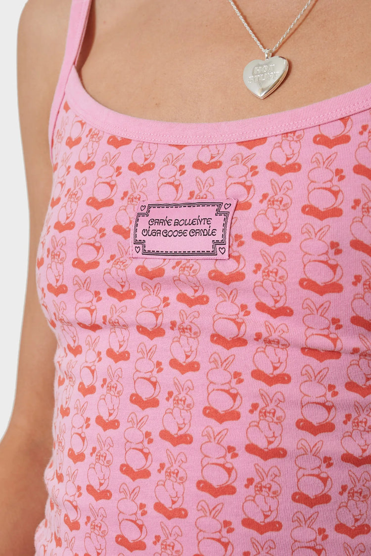 Топ TRIPPY BUNNIES рожевий