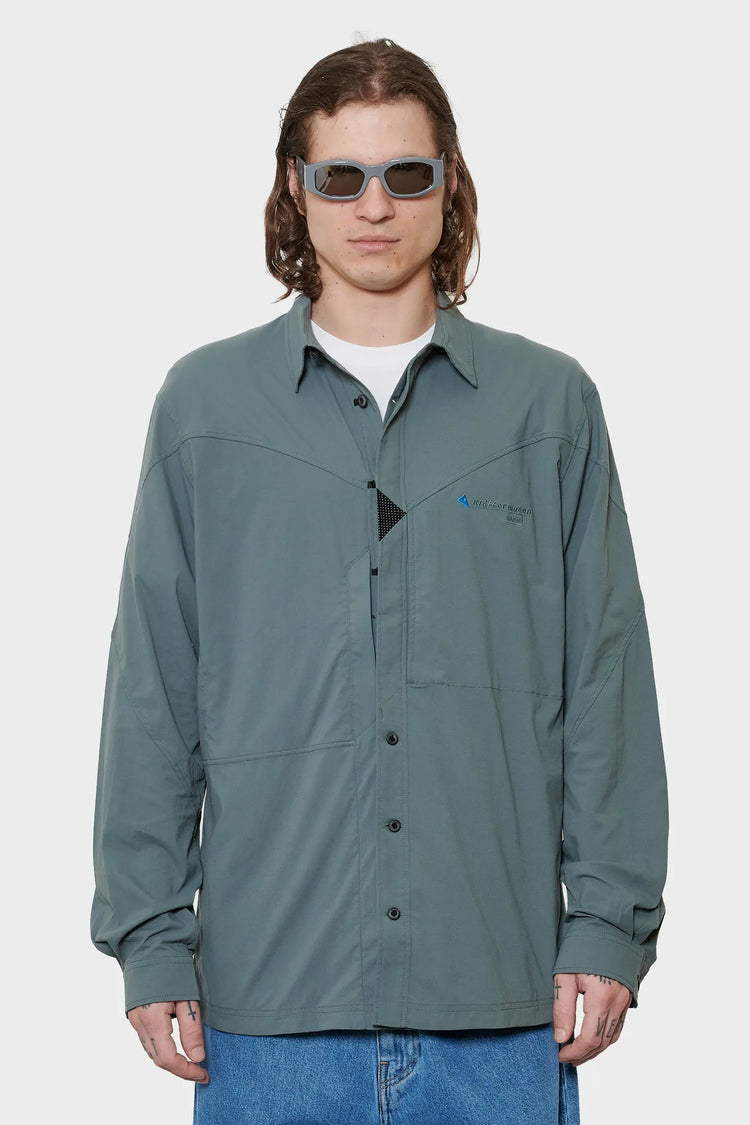 men#@Сорочка GARM сіра