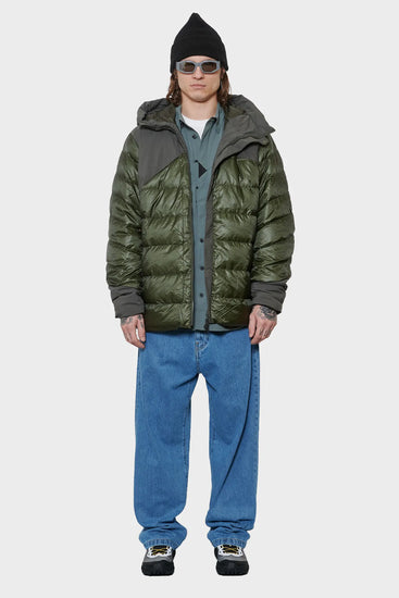 men#@Куртка Rå HOOD JACKET зелена