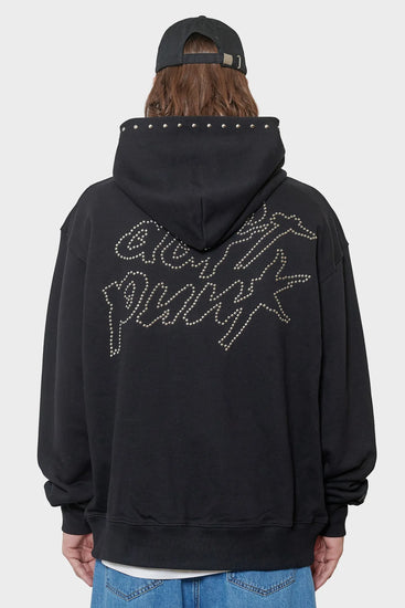 men#@Худі LUCKY STUDDED чорний