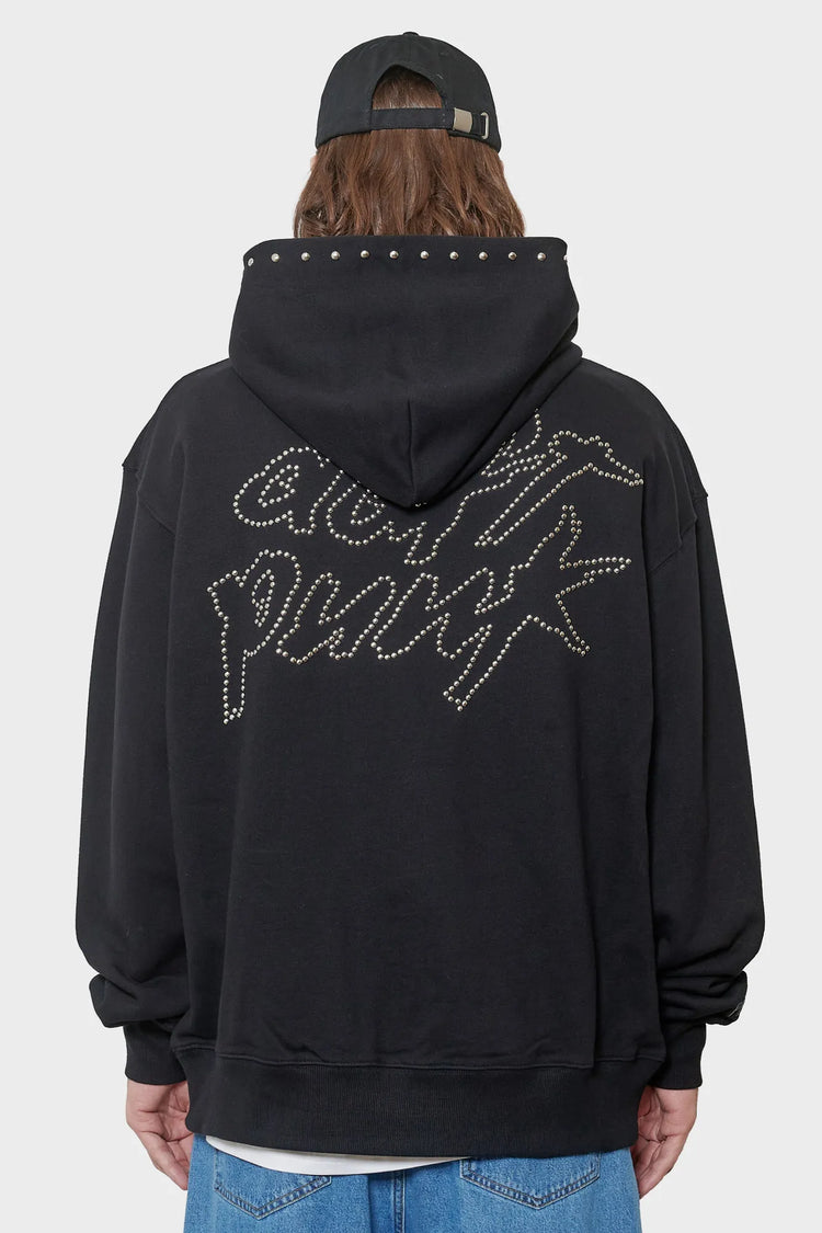 men#@Худі LUCKY STUDDED чорний