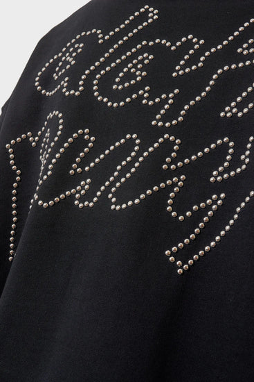 Худі LUCKY STUDDED чорний Фото 4