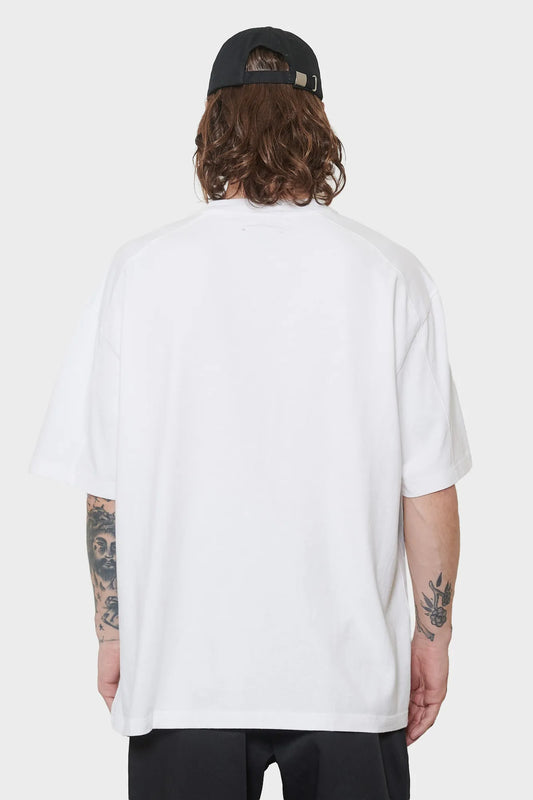 men#@Футболка RELIEF HEAVYWEIGHT біла