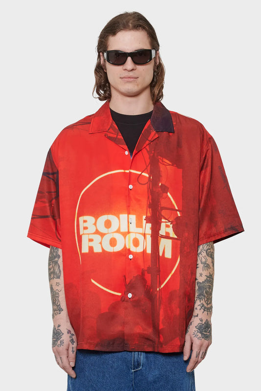 men#@Сорочка VENUE BUTTON UP червона
