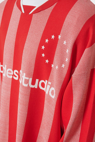 Джерсі SOCCER LS STRIPED червоне Фото 4