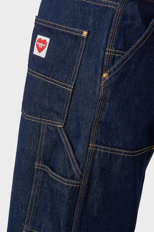 Джинси NASH DOUBLE KNEE темно-сині