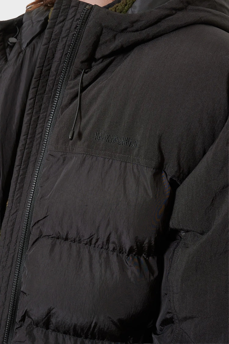 Куртка HOODED PUFFER чорний