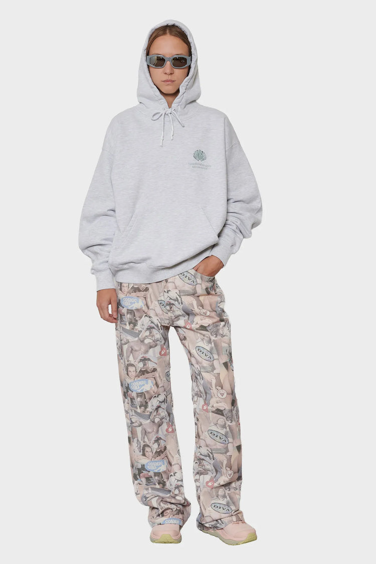 women#@Худі LOGO HOODIE сірий