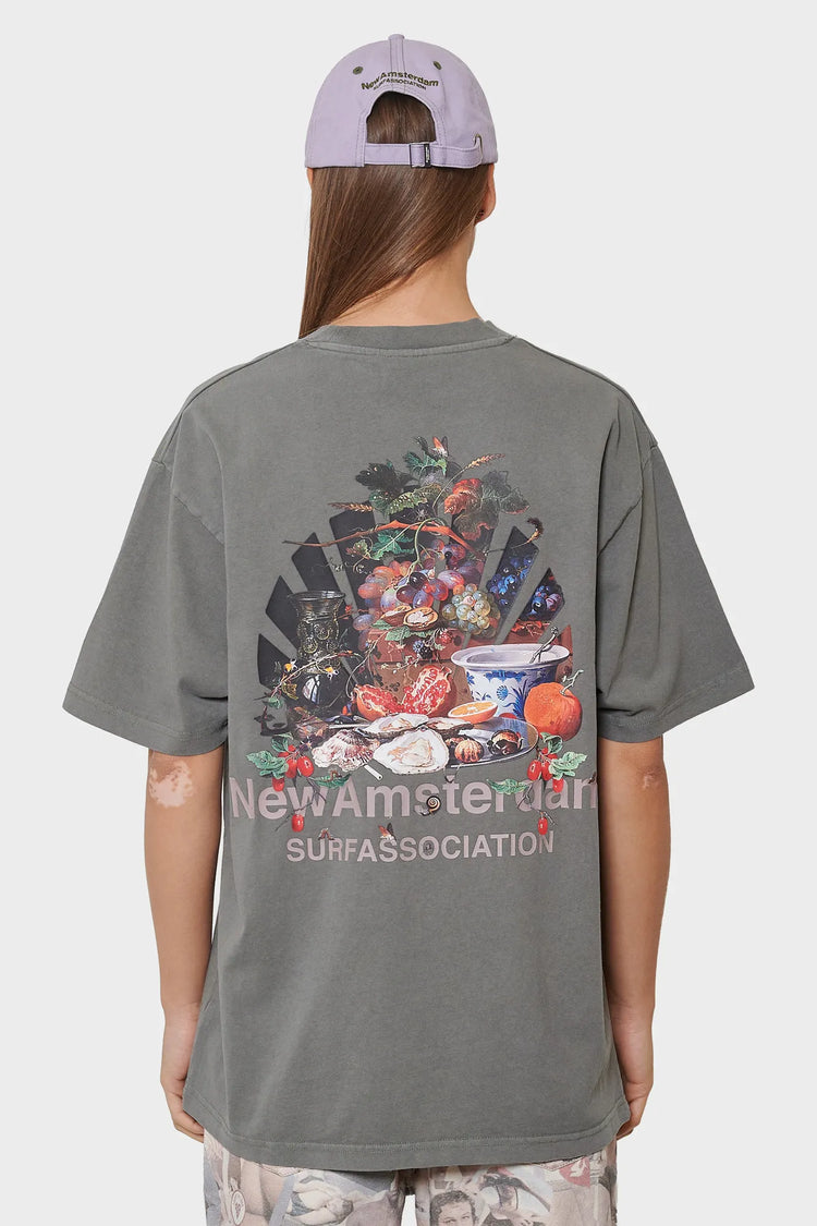 women#@Футболка BUFFET сіра