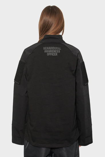 women#@Кофта TACTICAL HALF ZIP чорна