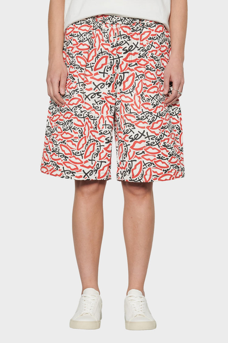 women#@Шорти SEX CAMO білі