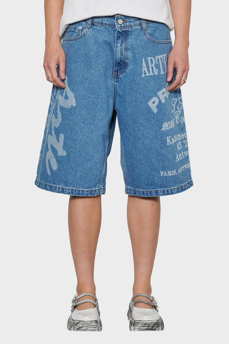 women#@Шорти ARTE PRINT сині