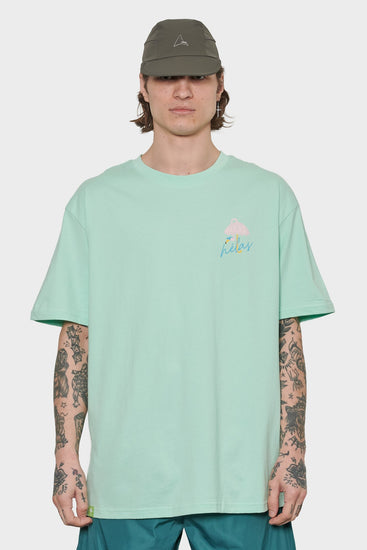 men#@Футболка FLAMINGO зелена