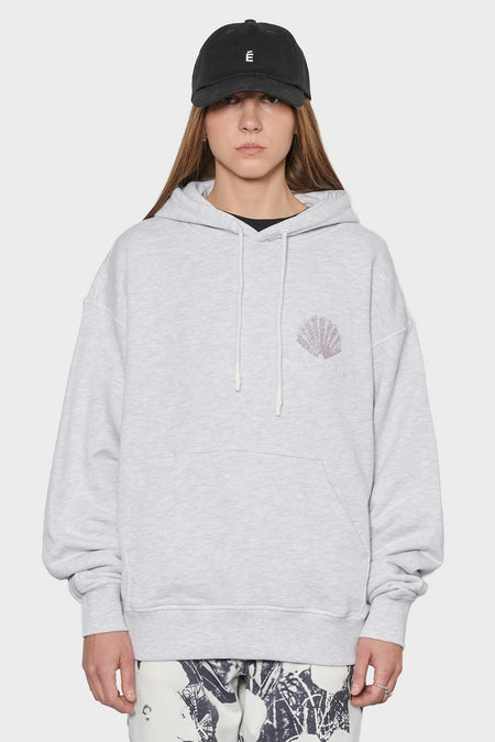 women#@Худі SPRAYED LOGO сіре