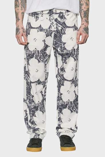 men#@Джинси ANDY WARHOL білі