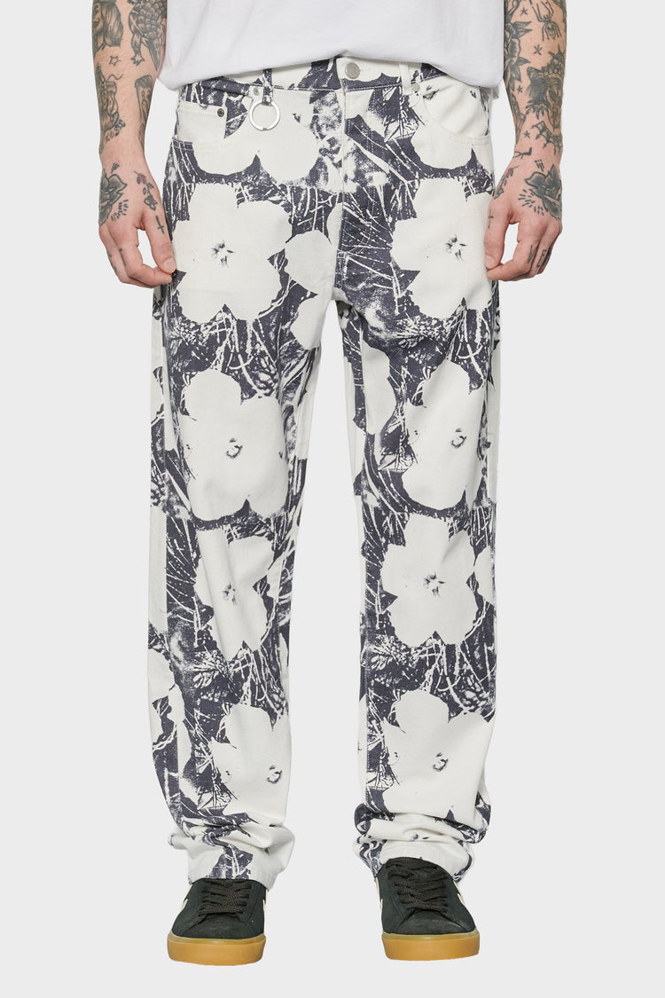 men#@Джинси ANDY WARHOL білі