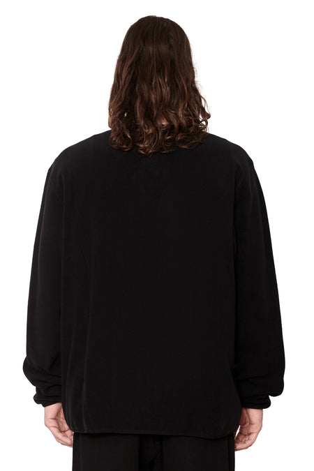 men#@Кардиган FLEECE CARDIGAN ZIP-UP чорний, купити онлайн в магазині.