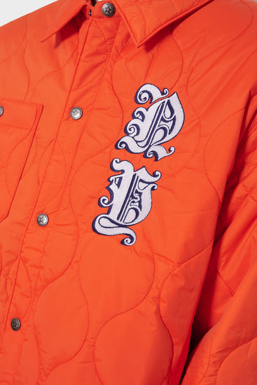 Куртка NY QUILTED помаранчева, купити онлайн в магазині.