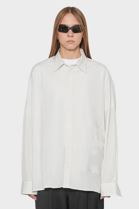 women#@Сорочка SHIRT È PATCH біла